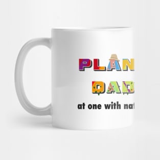 Funny Plant Dad Shrooms Design Mug
